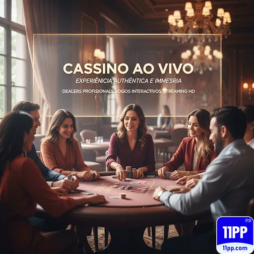 Cassino ao Vivo 11pp.com: Experiências Vibrantes a Cada Rodada